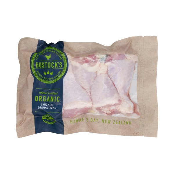 Organic Chicken Drumsticks Skin On 1kg Organic Chicken Drumsticks Skin On 1kg
